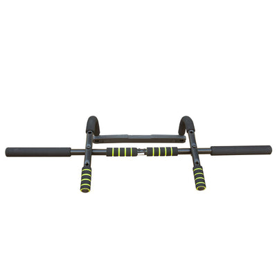 Wall Mounted Pull Up Bar Exercise Chin Bar Portable Dip Bars for Indoors Home Gym - Korvel