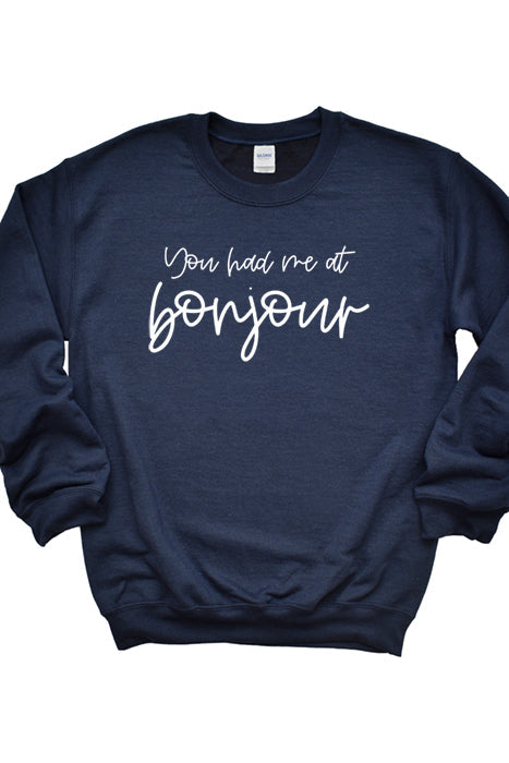 Bonjour Sweatshirt 4213 - Korvel