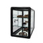 Tempered Glass Countertop Display Cabinet with Lock