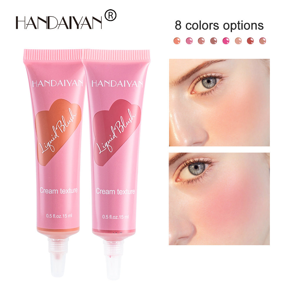 HANDAIYAN Liquid Blush - Natural Matte Nude Finish