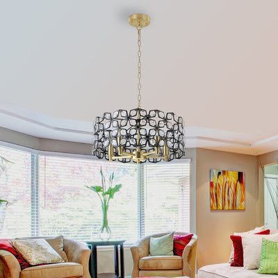 Modern Crystal Chandelier for Living-Room Round Cristal Lamp Luxury Home Decor  Light Fixture - Korvel