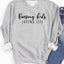 Embrace Joy: Kids' Life-Loving Sweatshirt 4219 - Korvel