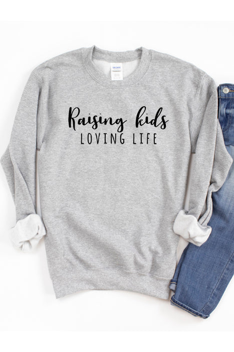 Embrace Joy: Kids' Life-Loving Sweatshirt 4219 - Korvel