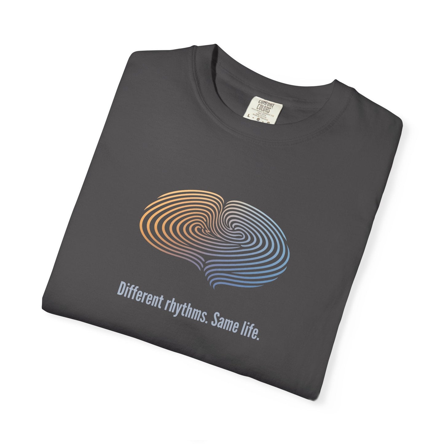 Different Rhythms. Same Life. Unisex T-Shirt