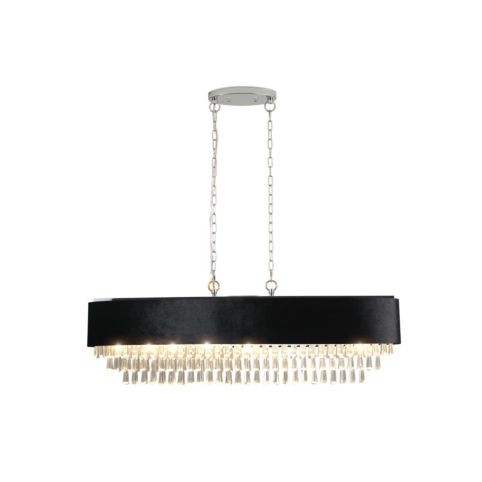 Modern Crystal Chandelier for Living-Room Cristal Lamp Luxury Home Decor Light Fixture - Korvel