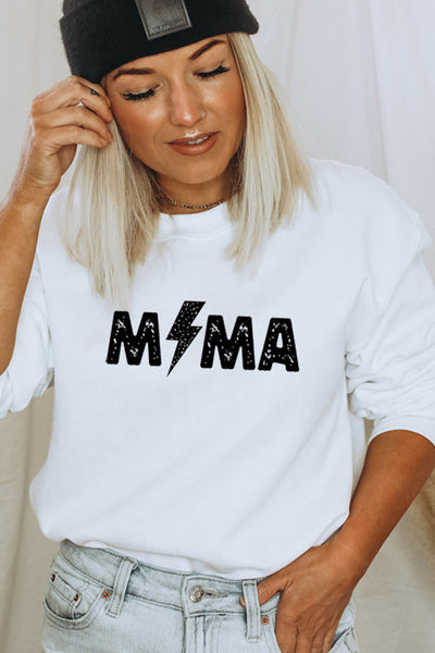 Mom Rock Cozy Unisex Sweatshirt