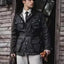Oil Wax Trench Coat - Retro Biker's Waterproof Jacket for Men