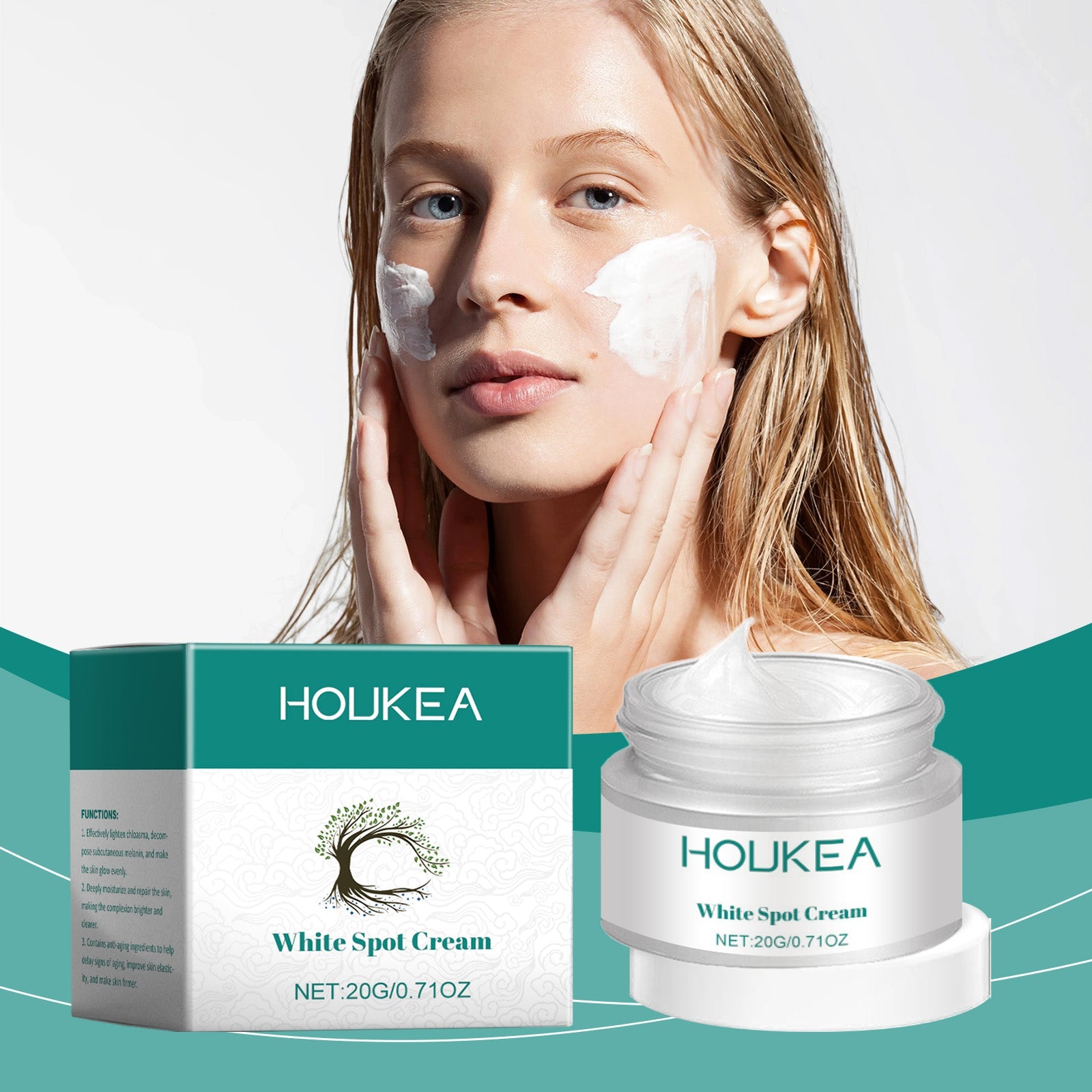 Moisturizing Cream Moisturizes And Elevates Facial Skin Daily Skin Care Moisturizing, Brightening, Smoothing And Firming Cream - Korvel