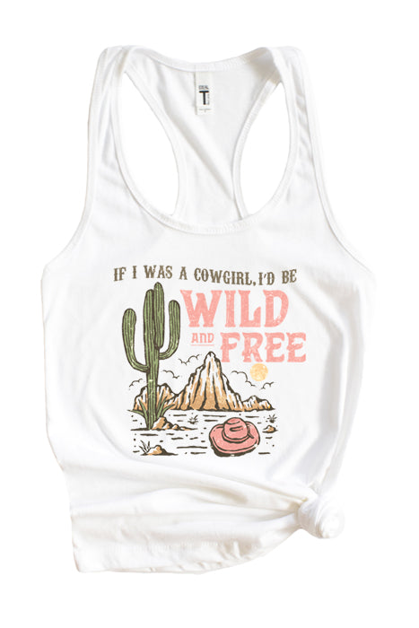Wild & Free Cowgirl Tank 4226 - Korvel