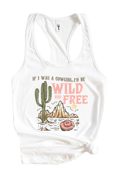 Wild & Free Cowgirl Tank 4226 - Korvel