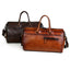 Handmade Retro Leather Satchel Bag with Large Capacity