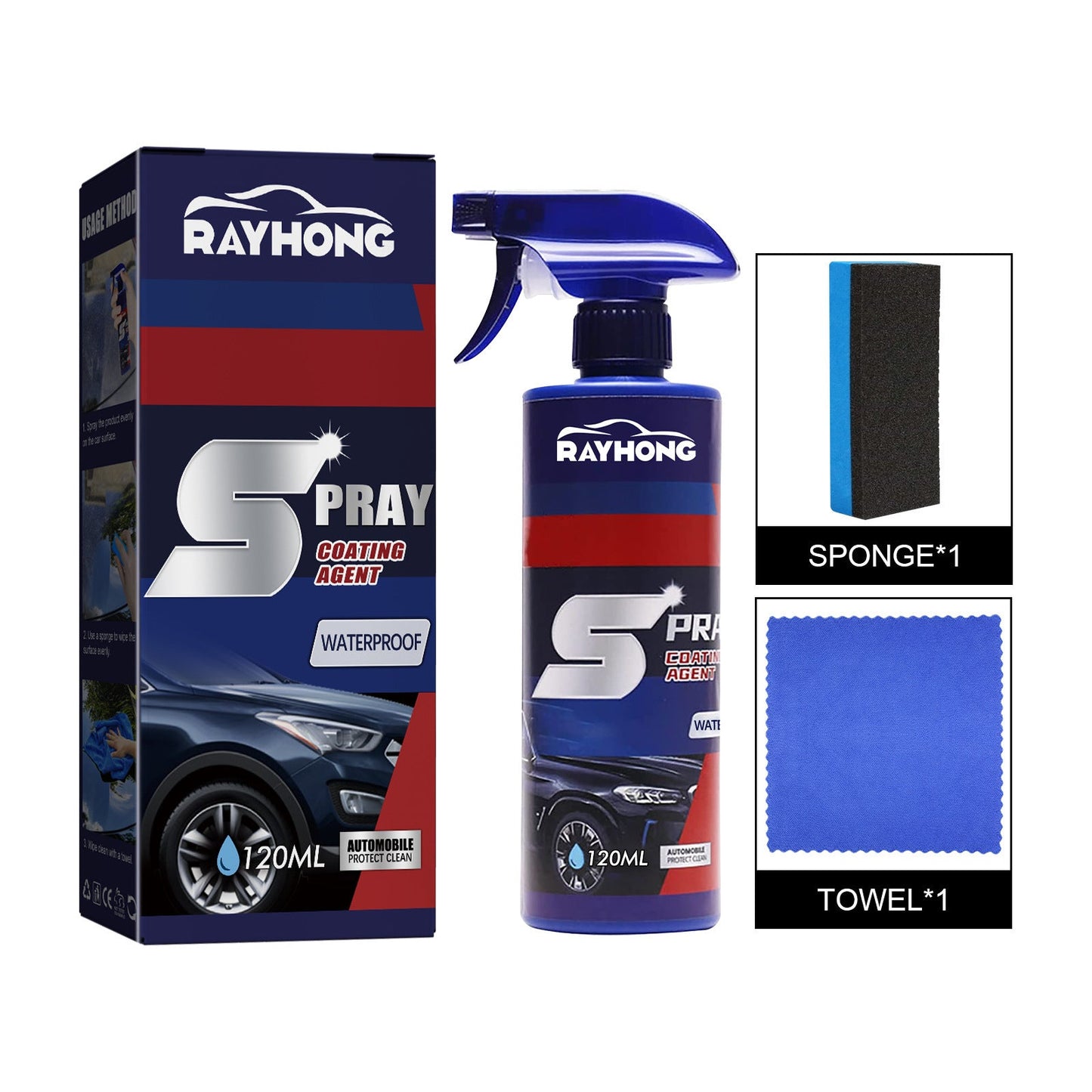 Premium Car Coating Agent Spray for Paint Maintenance