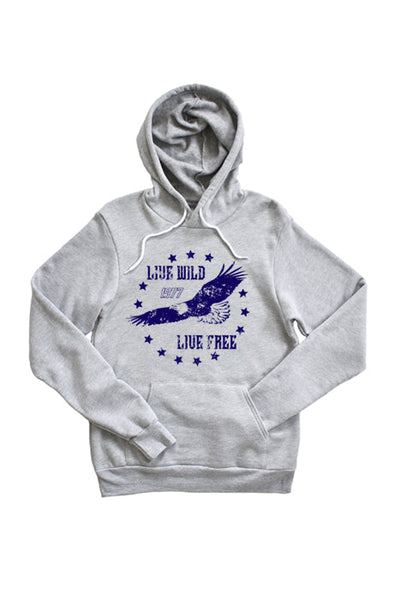 Live Wild Live Free Hoodie 4232 - Korvel