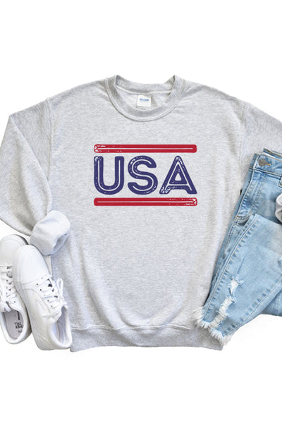 USA Sweatshirt 4234 - Unisex Cozy Comfort