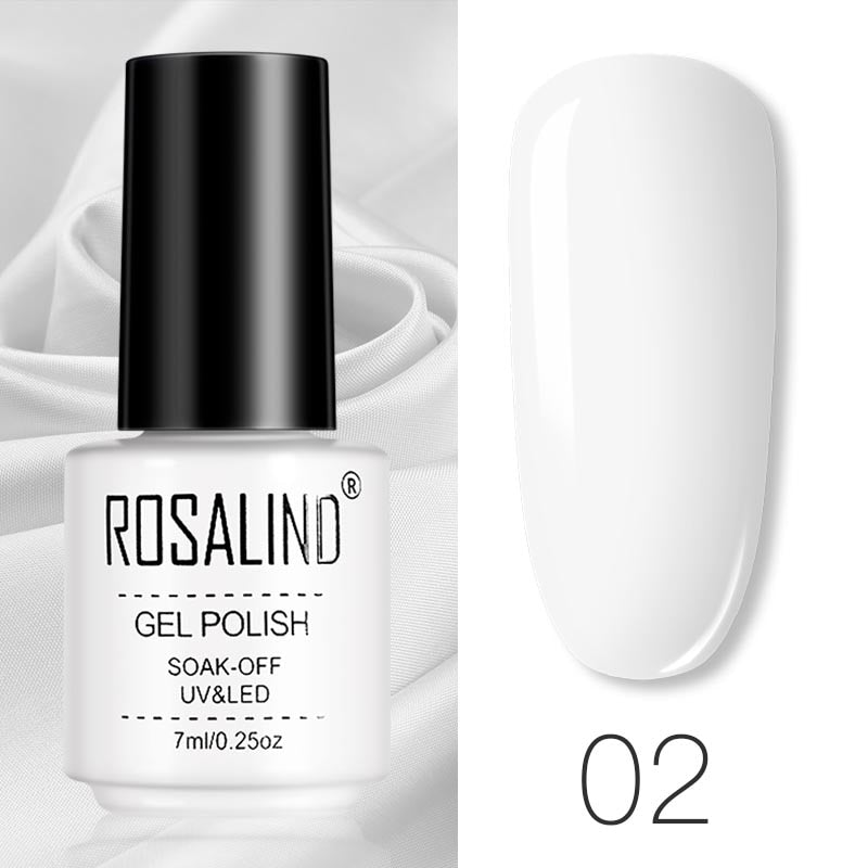 ROSALIND Gel Polish Set Manicure for Nails Semi Permanent Vernis top coat UV LED Gel Varnish Soak Off Nail Art Gel Nail Polish - Korvel