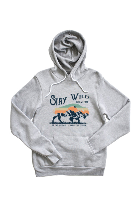Stay Wild Roam Free Hoodie - Korvel