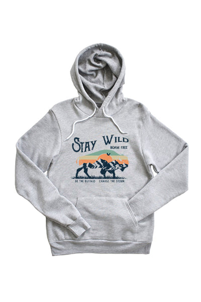 Stay Wild Roam Free Hoodie - Korvel