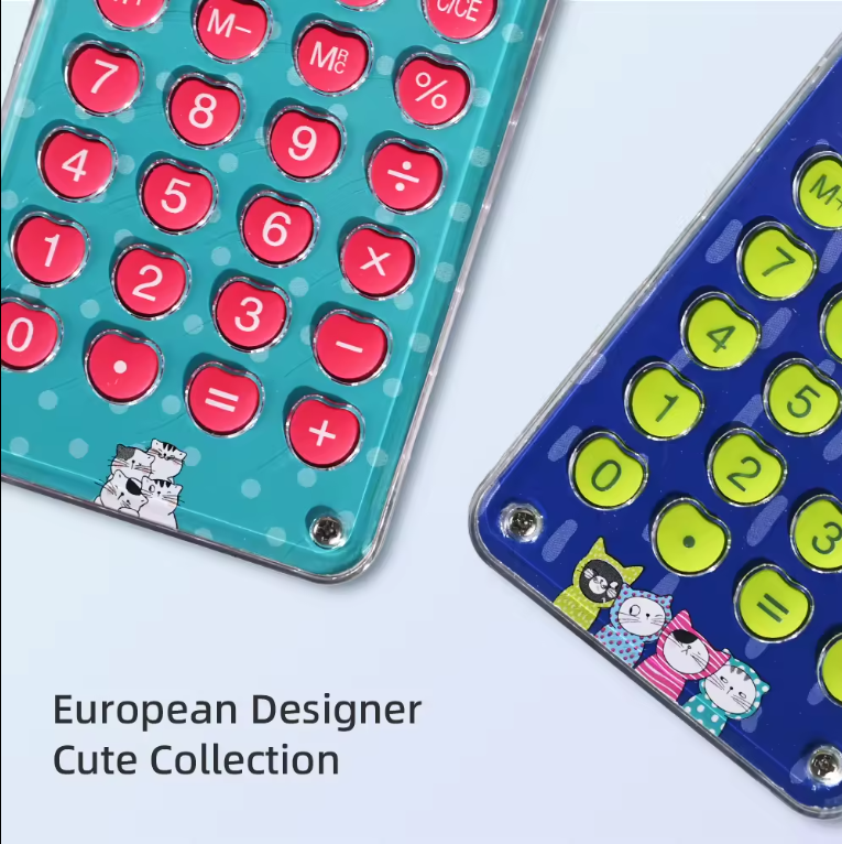 Calculatrice Portable Mignonne avec Jeu de Labyrinthe pour Enfants