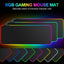 Premium Extended Gaming Mouse Pad with Touch Control Lighting