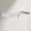 foldable retractable wall clothesline, 30kg, alu, 80/100cm, 5 bars, for bath/balcony. - Korvel