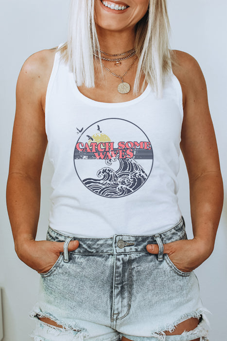 Catch Some Waves Tank 4242 - Korvel