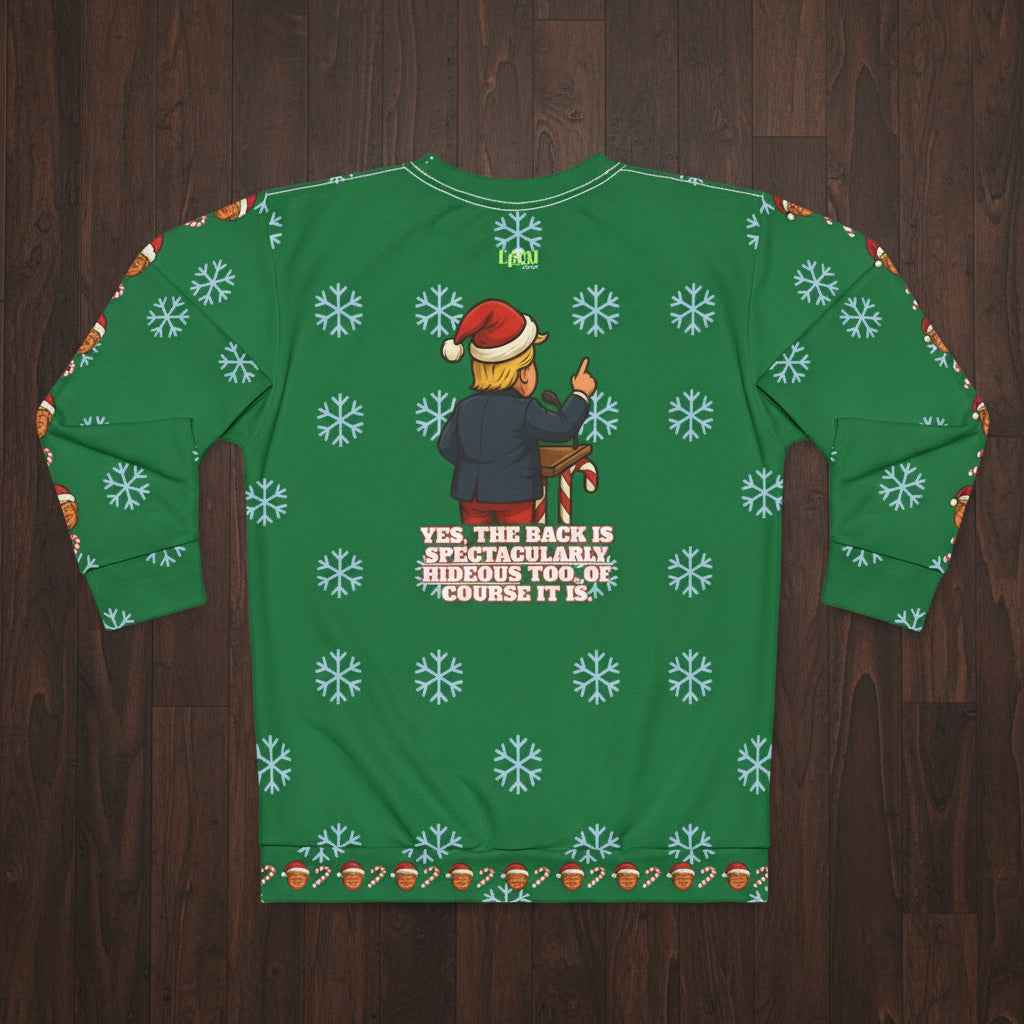 Most Hideous Christmas Sweatshirt – Parody Design