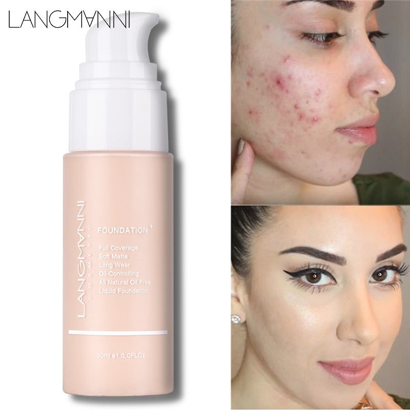 Makeup Foundation Matte Oil Control Concealer Foundation Makeup - Korvel