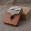 17 Keys Kalimba Thumb Piano High Quality Wood Mahogany Body Musical Instruments With Learning Book Tuning Hammer Kalimba Piano - Korvel