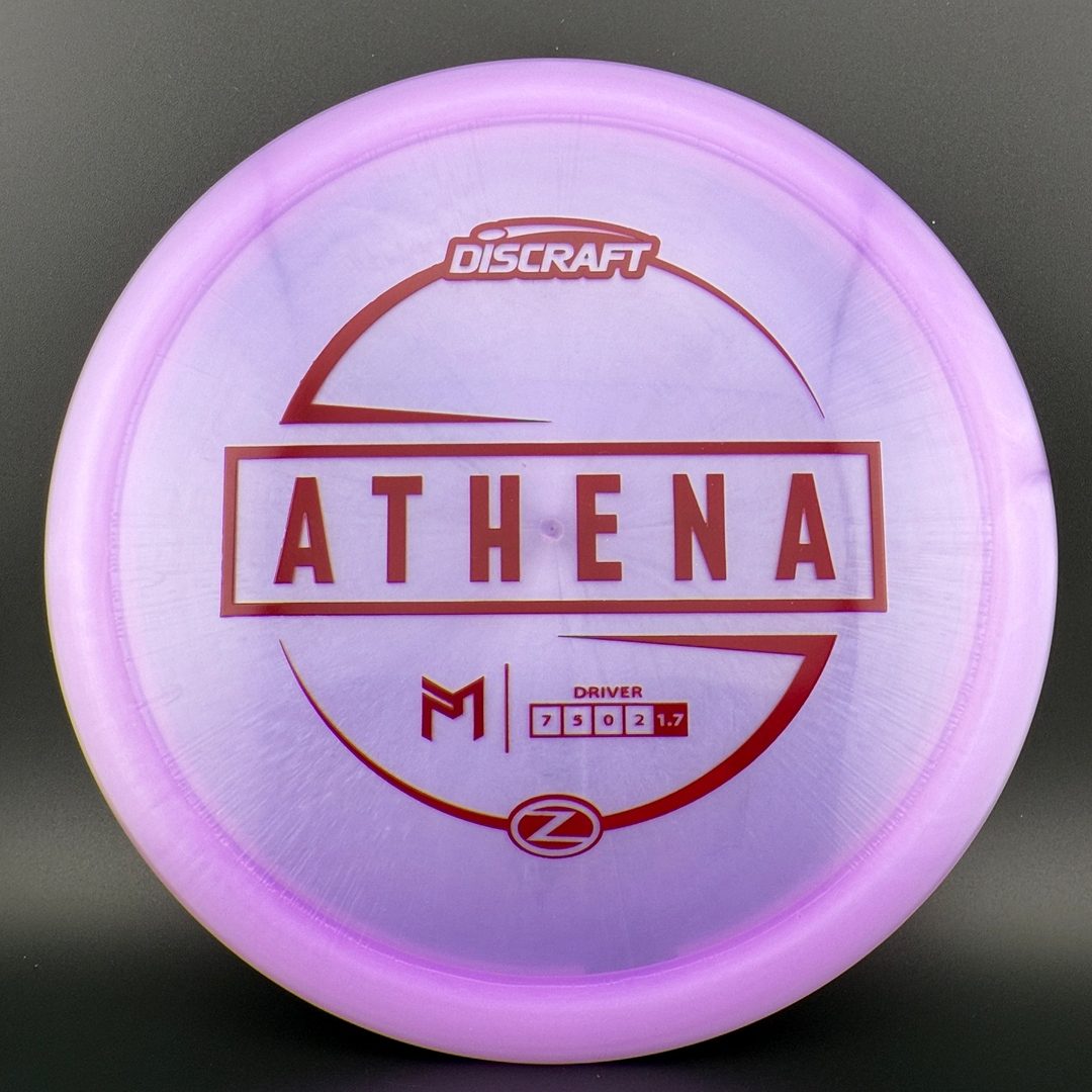 Z Athena Disc Golf Driver - Paul McBeth Edition