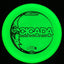 Discraft Mega Glo Cicada - Premium Glow Disc