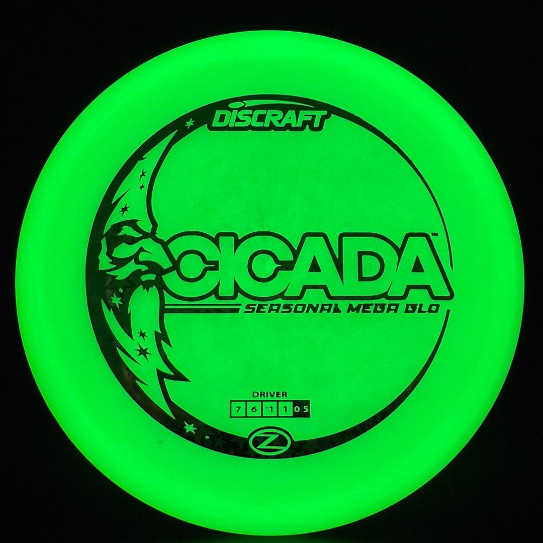 Discraft Mega Glo Cicada - Premium Glow Disc