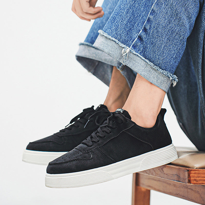 Baskets décontractées à lacets pour hommes pour la marche et le jogging