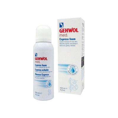 Gehwol Med Express Foam - 4.4 oz Moisturizing Foot Care