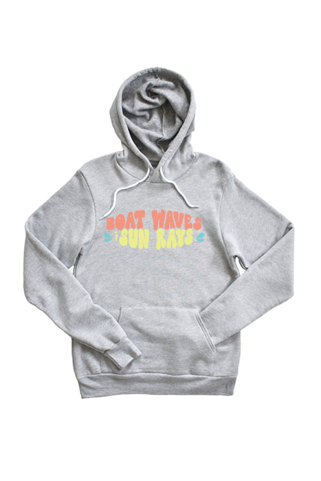 Sudadera con capucha Boat Waves Sun Rays 4251