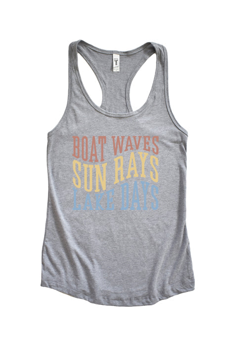 Ultimate Lake Days Racerback Tank Top - Korvel