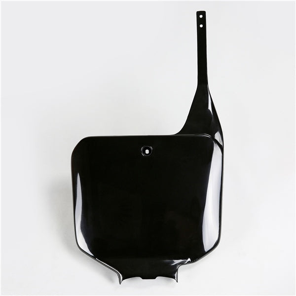 UFO PLAST Front Number Plate - Black for Honda Models - Korvel