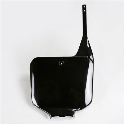 UFO PLAST Front Number Plate - Black for Honda Models - Korvel