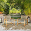 HAMPTON WOOD + WICKER CLUB CHAIR ( set of 2) - Korvel