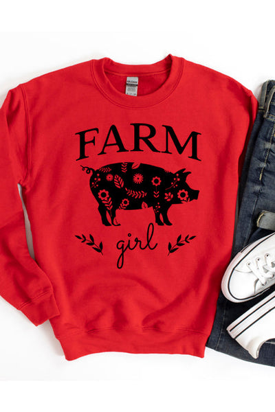 Farm Girl Cozy Unisex Sweatshirt