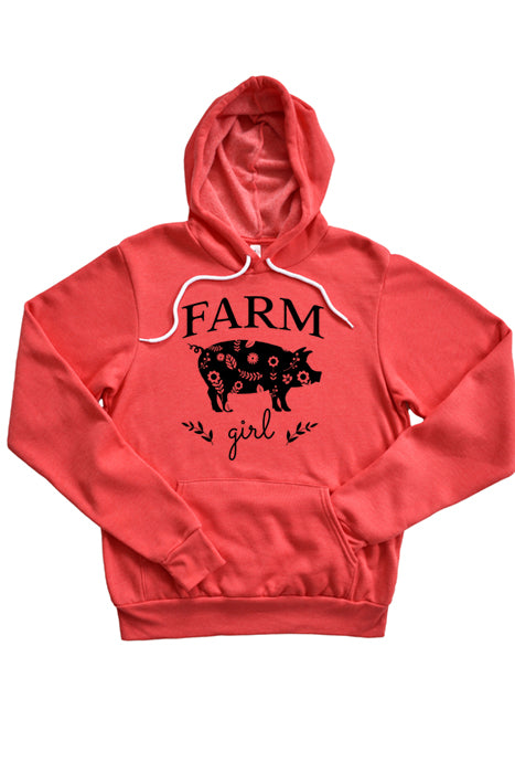 Cozy Farm Girl Unisex Hoodie - Perfect for Every Season - Korvel