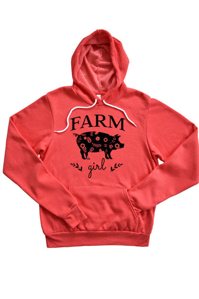 Cozy Farm Girl Unisex Hoodie - Perfect for Every Season - Korvel