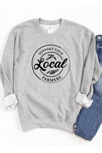 Local Farmers Unisex Cozy Sweatshirt
