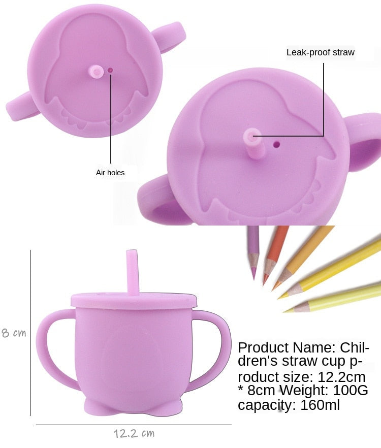 Silicone Sippy Cups for Toddlers - Safe & Easy to Use