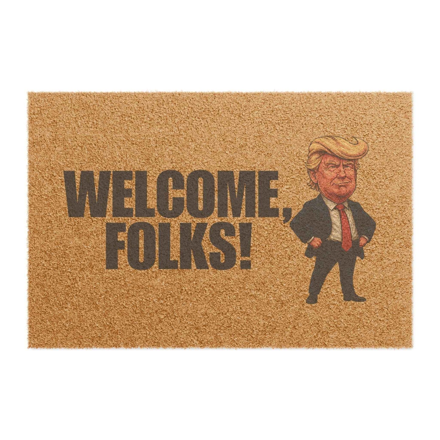Huge Welcome Doormat – Bold Patriotic Entry Mat
