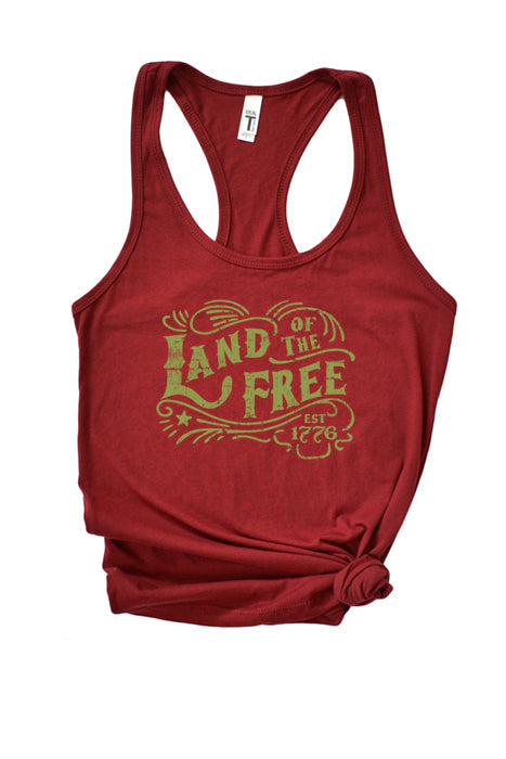 Freedom Spirit Racerback Tank - 4257 - Korvel