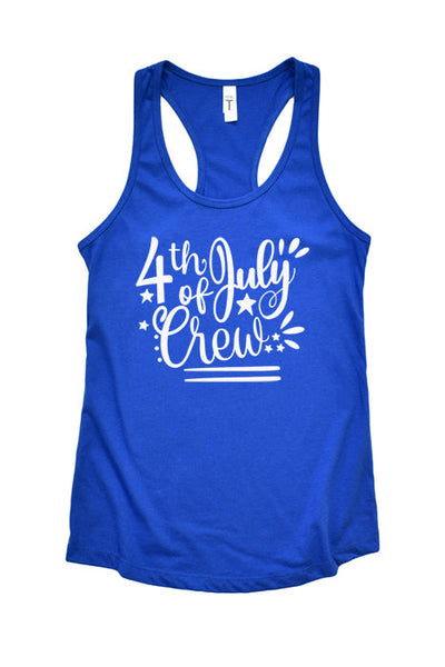 4th of July Crew Tank Top - Korvel