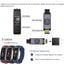 Sport Smart Watch GT101 Waterproof Color Screen Fitness Tracker Heart Rate Monitor Call Reminder Smartwatch Men Women - Korvel