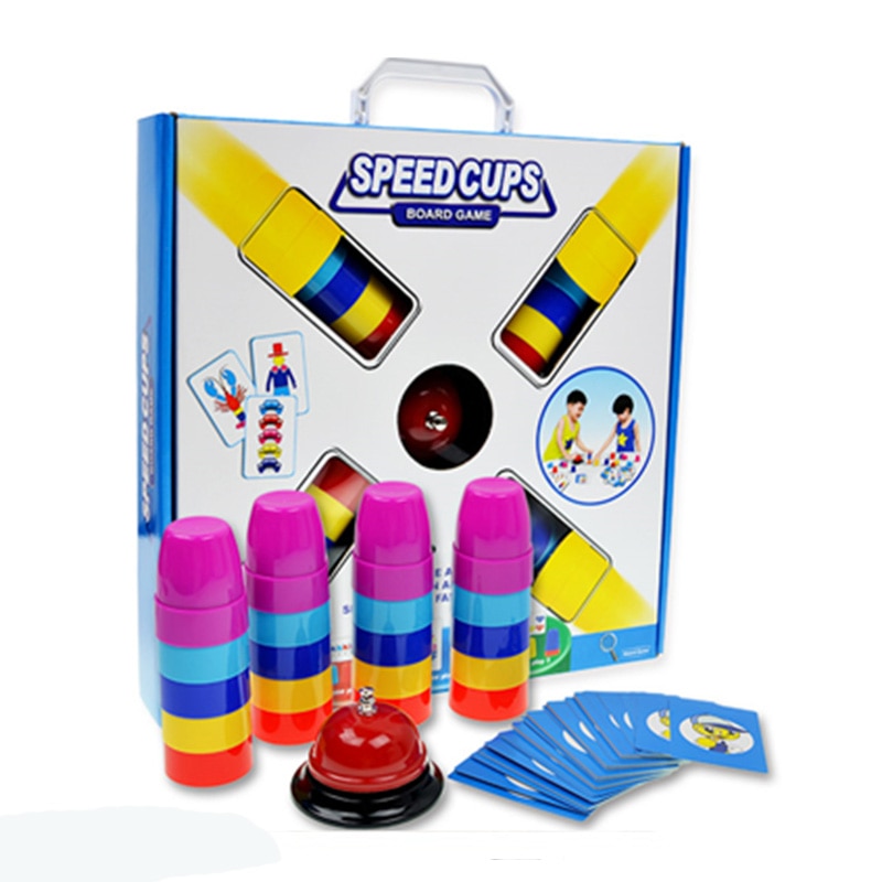 Jeu de société Speed Cups - Un jeu amusant pour toute la famille