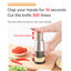 Manual Patting Knife, Stainless Steel, All Steel, Multifunctional Garlic Pester, Household Kitchen Cutter, Garlic Pester - Korvel