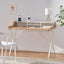 Elegant White Computer Desk for Modern Offices
